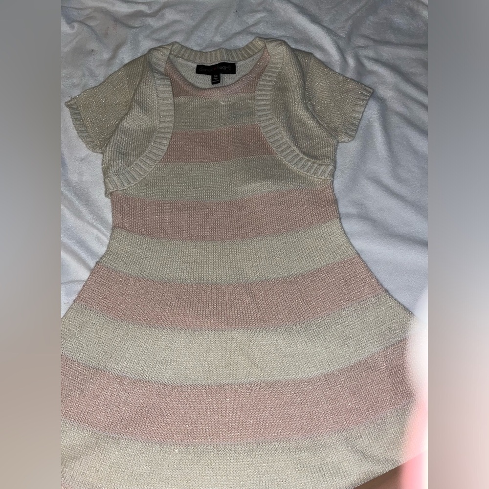 Cardigan Material Dress.